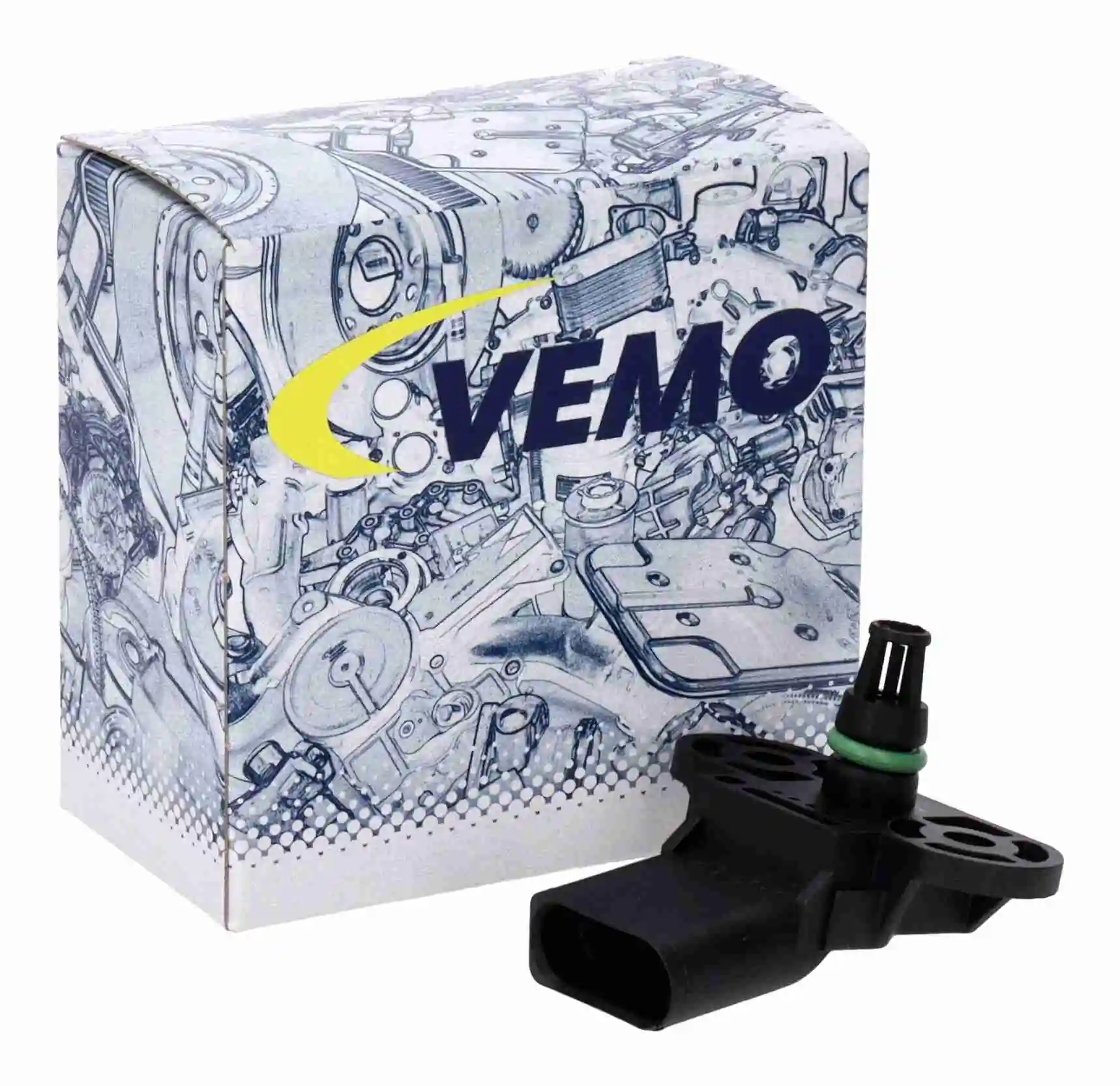 V10721510 Vemo Sensor de depressão de impulsionador de vácuo dos freios