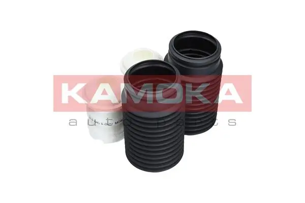 2019011 Kamoka Pára-choque (grade de proteção) de amortecedor dianteiro + bota de proteção