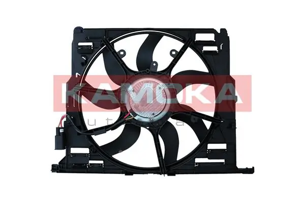 Ventilador elétrico de esfriamento montado (motor + roda de aletas) para BMW 5  F10