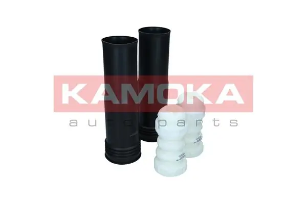 Pára-choque (grade de proteção) de amortecedor traseiro + bota de proteção para Volkswagen Passat 3G5, CB5
