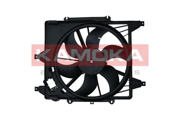 Difusor do radiador de aparelho de ar condicionado, montado com roda de aletas e o motor 7700428659 Nissan/Infiniti