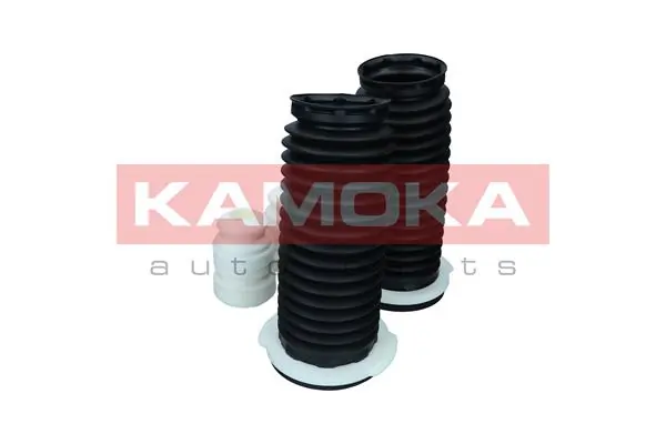 Pára-choque (grade de proteção) de amortecedor traseiro + bota de proteção Fiat 500 X 334
