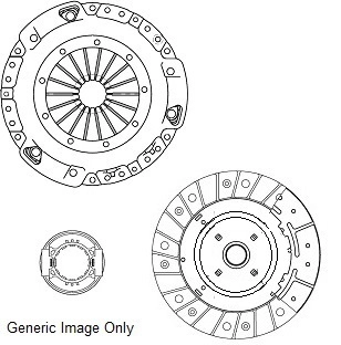 Compre Kit de embraiagem (3 peças) Fiat Stilo 