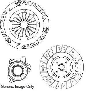 Compre 624303434 INA Kit de embraiagem (3 peças)