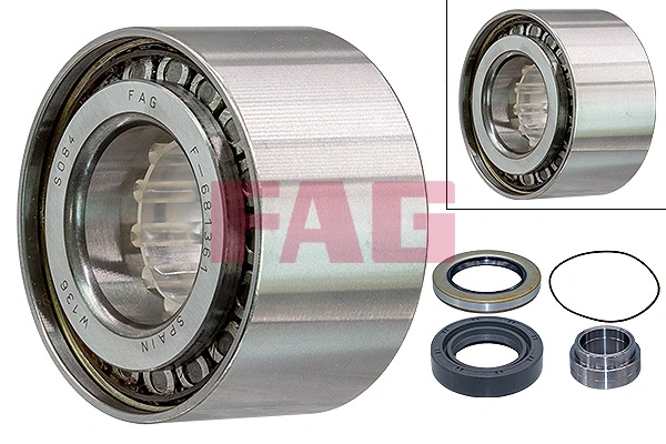 Rolamento de cubo traseiro para Mitsubishi Pajero II V2W, V4W