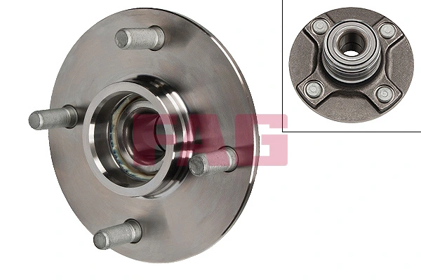  Cubo traseiro Nissan Primera sedan (P10) (1990 - 1996) 