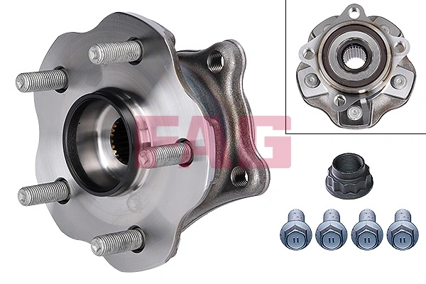 Cubo traseiro para Lexus RX AGL10, GGL15, GYL15