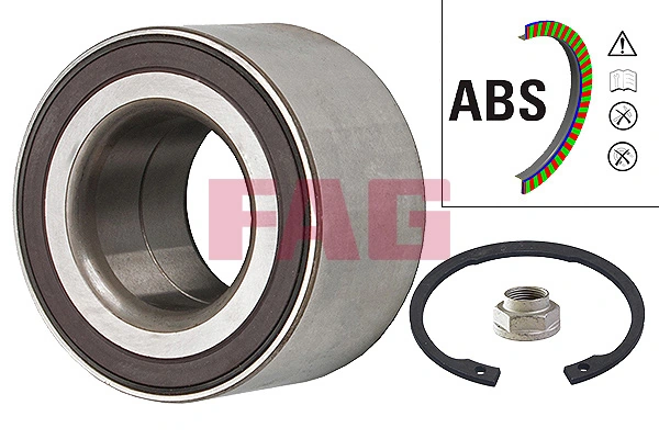  Rolamento de cubo traseiro Honda CR-V II SUV (RD) (2002 - 2006) II