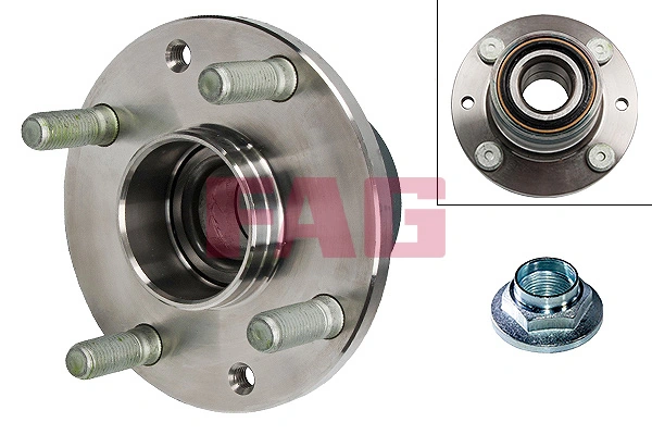 Cubo traseiro Mazda 626 III GD