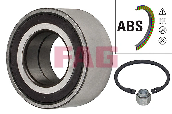  Rolamento de cubo dianteiro Citroen C3 I hatchback (FC) (2002 - 2009) I
