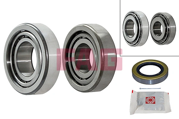 Rolamento de cubo traseiro Fiat/Alfa/Lancia 0010735001