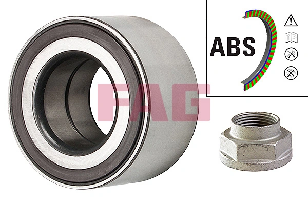 Rolamento de cubo traseiro para Honda CR-V II RD