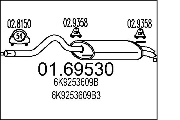  para Seat Inca  (6K9)