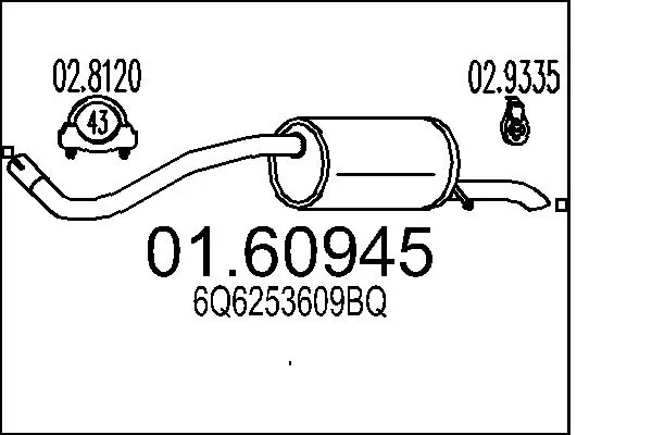 Preço da peça Polo V hatchback