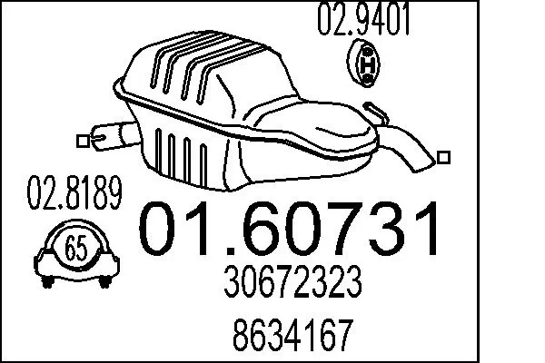  S60 I sedan (2000-2010) original desde 176,36 €