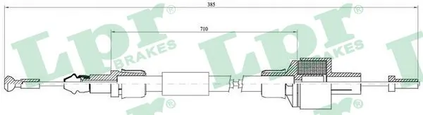 Compre 301015 Beca Cables Cabo de embraiagem