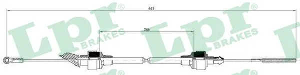 Cabo de embraiagem Seat Ibiza preço, a partir de 11,98 USD