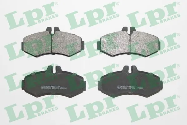 05P672 LPR Sapatas do freio dianteiras de disco