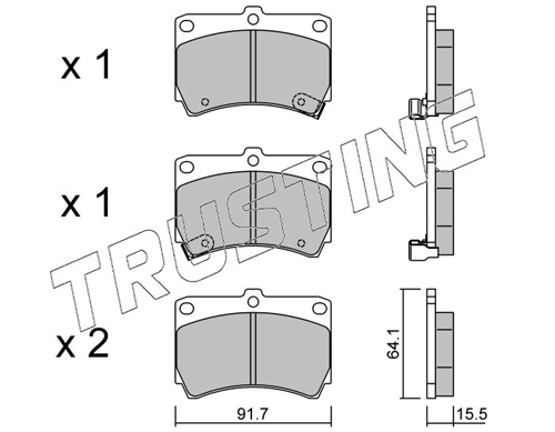  323 IV sedan (1989-1994) original desde 30,34 €