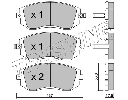  XV I SUV (2012-2017) original desde 42,61 €