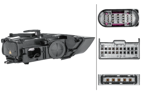 Luz esquerda para Audi Q3  8UB, 8UG