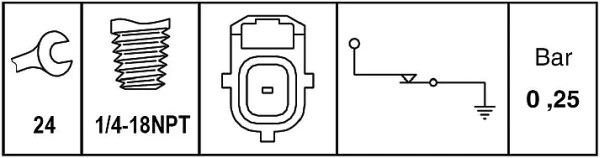 Compre Sensor de pressão de óleo Ford Ka 