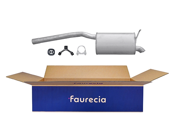 BS233089 Bosal Silenciador, parte traseira
