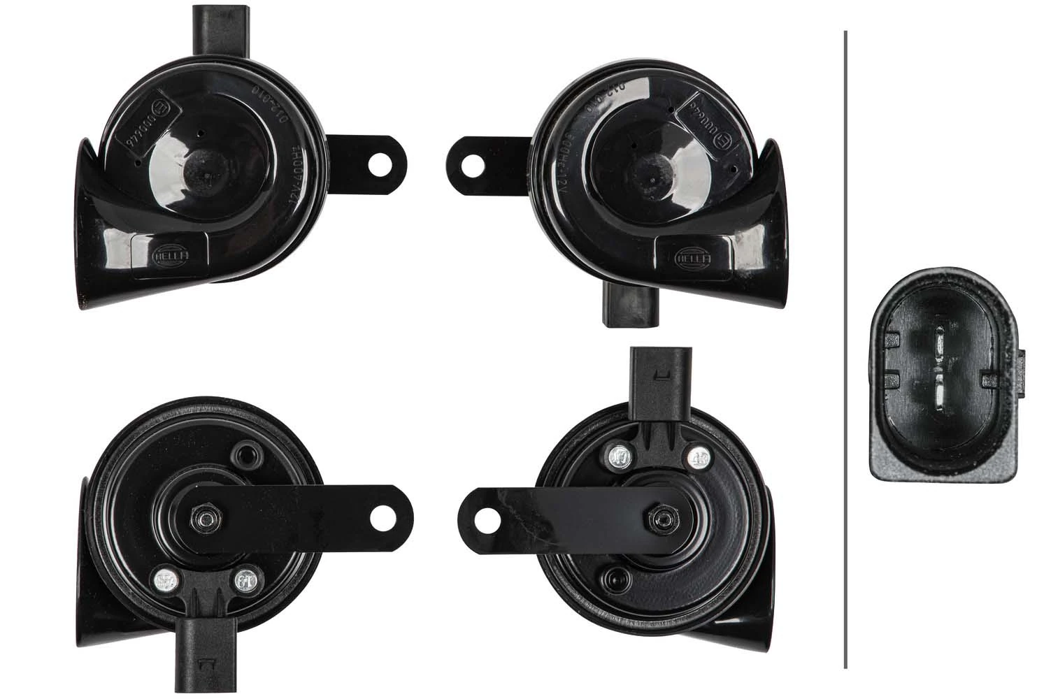  Sinal sonoro (cláxon) Audi A4 B7 sedan (8EC) (2004 - 2008) B7