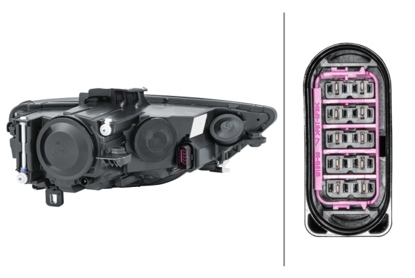 Luz esquerda Audi A3  8VS, 8VM