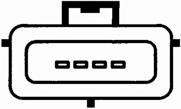  Sensor de fluxo (consumo) de ar, medidor de consumo M.A.F. - (Mass Airflow) Ford Fiesta COURIER сaixa (F3L, F5L) (1991 - 1996) COURIER