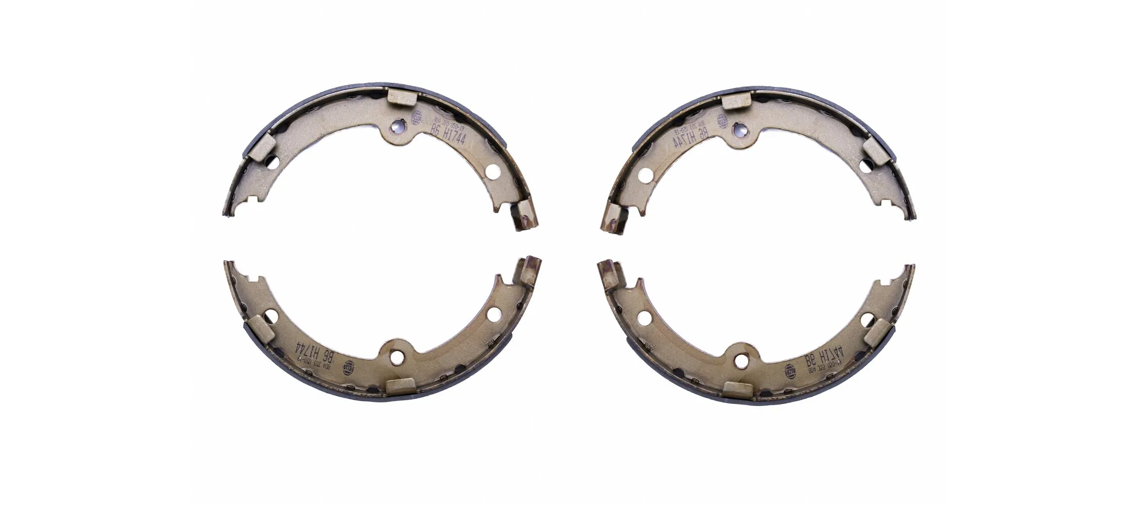  Sapatas do freio de estacionamento Lexus IS sedan (E2) (2005 - 2013) 