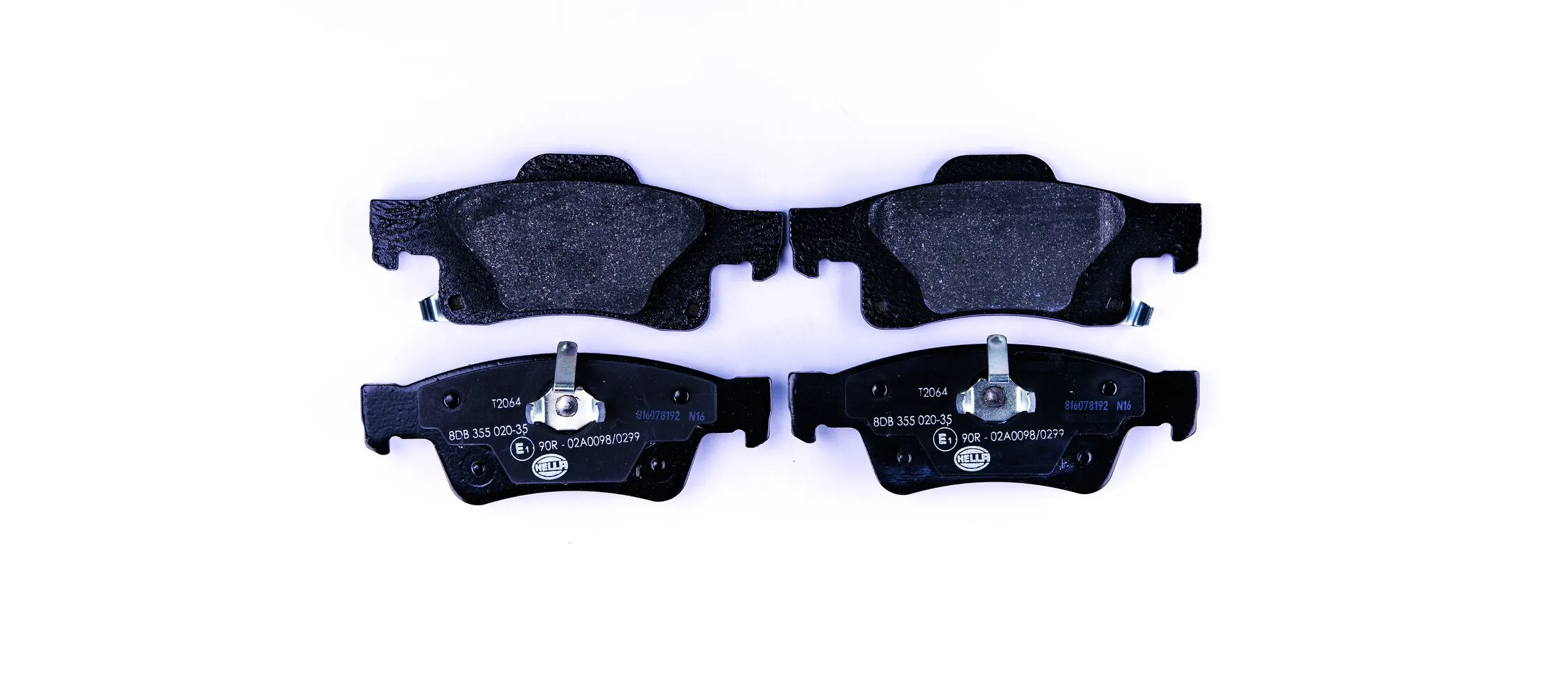 Compre K2AMV4386AC Fiat/Alfa/Lancia Sapatas do freio traseiras de disco