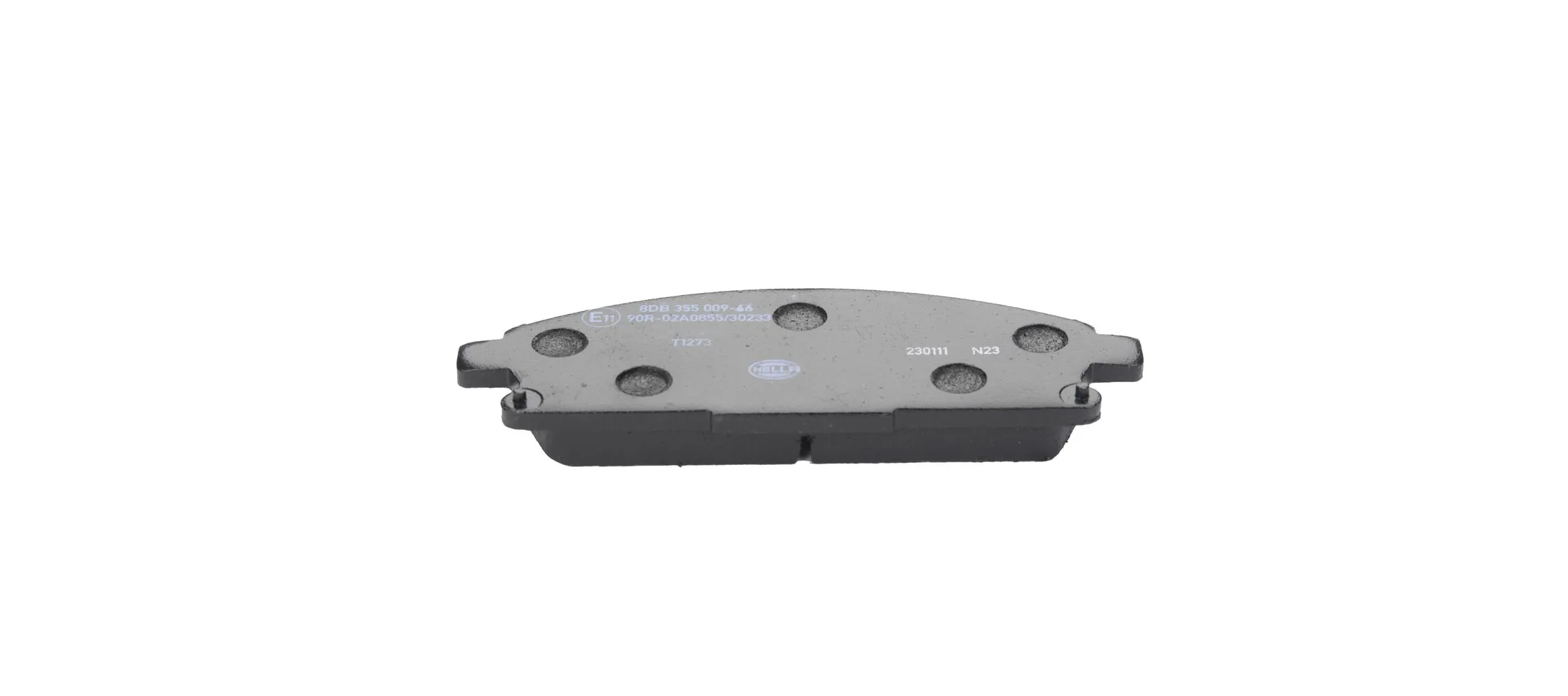 Sapatas do freio dianteiras de disco HELLA 8DB355009661 preço, a partir de 34,55 USD