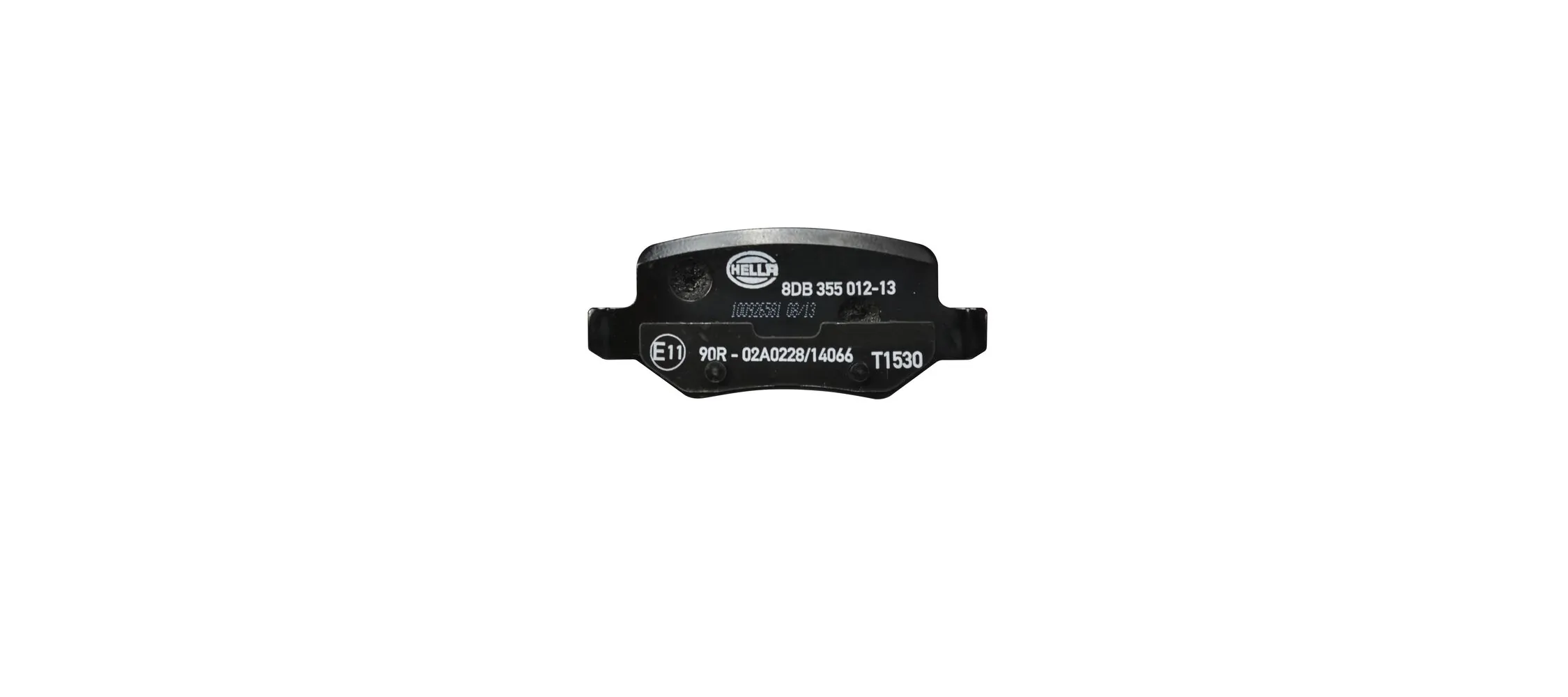 8DB355012131 HELLA Sapatas do freio traseiras de disco