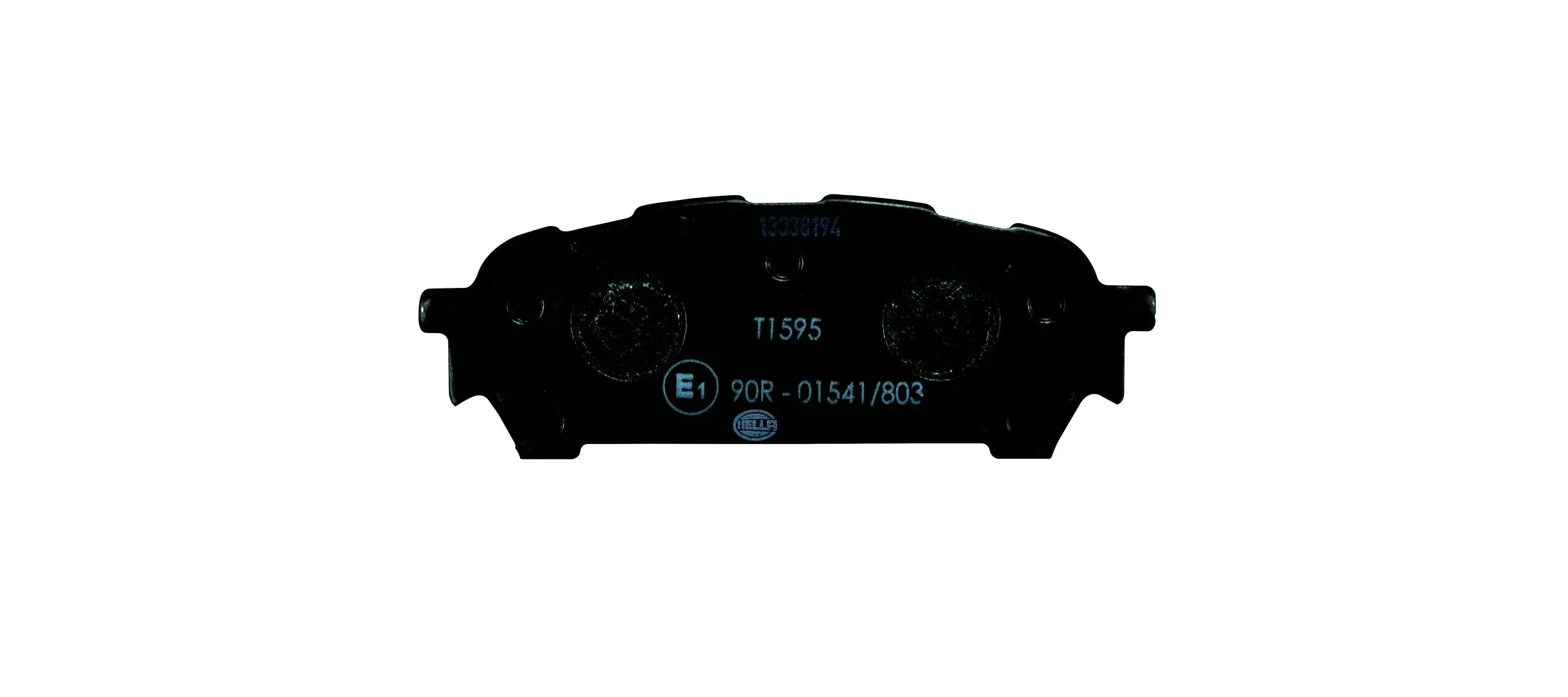 8DB355012311 HELLA Sapatas do freio traseiras de disco