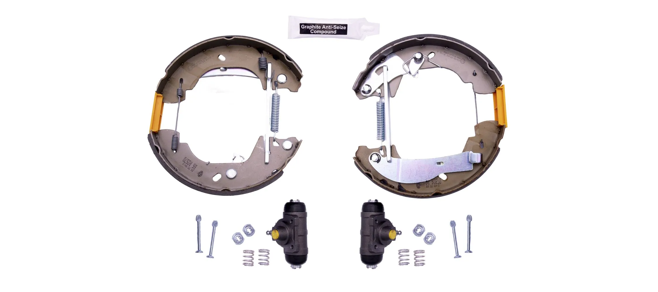 Compre Sapatas do freio traseiras de tambor Ford Transit 4