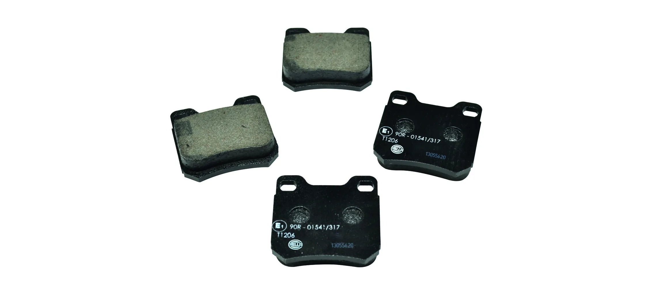 Sapatas do freio traseiras de disco Opel Omega B 25, 26, 27