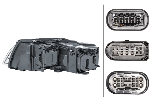 Luz direita para Audi A8 D3 4E2, 4E8