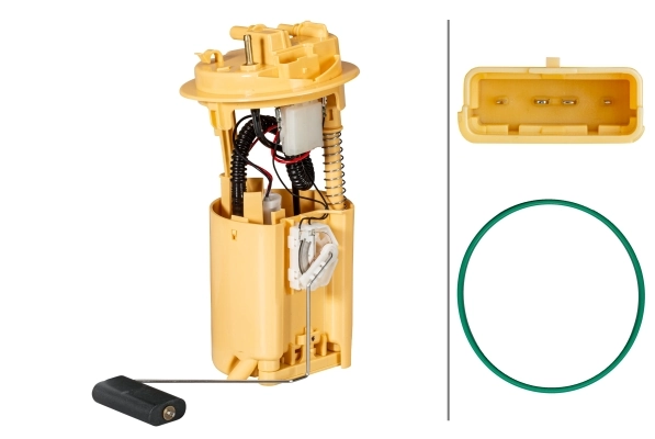 Bomba de combustível elétrica submersível para Peugeot Partner 5F
