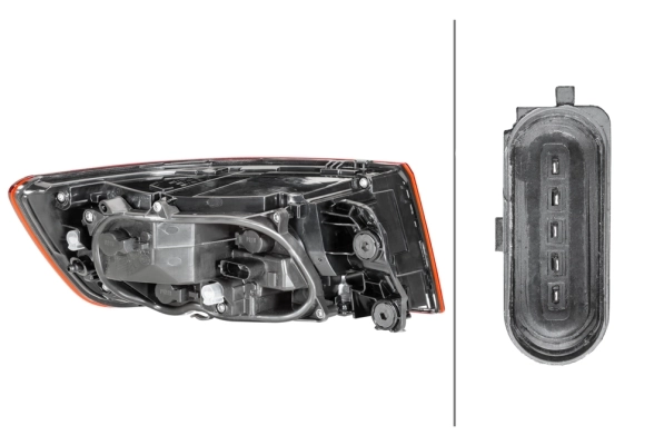 Lanterna traseira direita para Audi A4 B9 8W2, 8WC