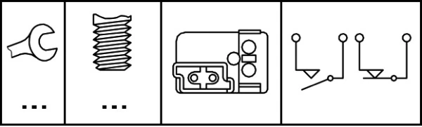 Sensor de ativação do sinal de parada 5101495AB Chrysler