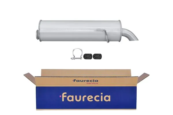 8LD366032431 HELLA Silenciador, parte traseira