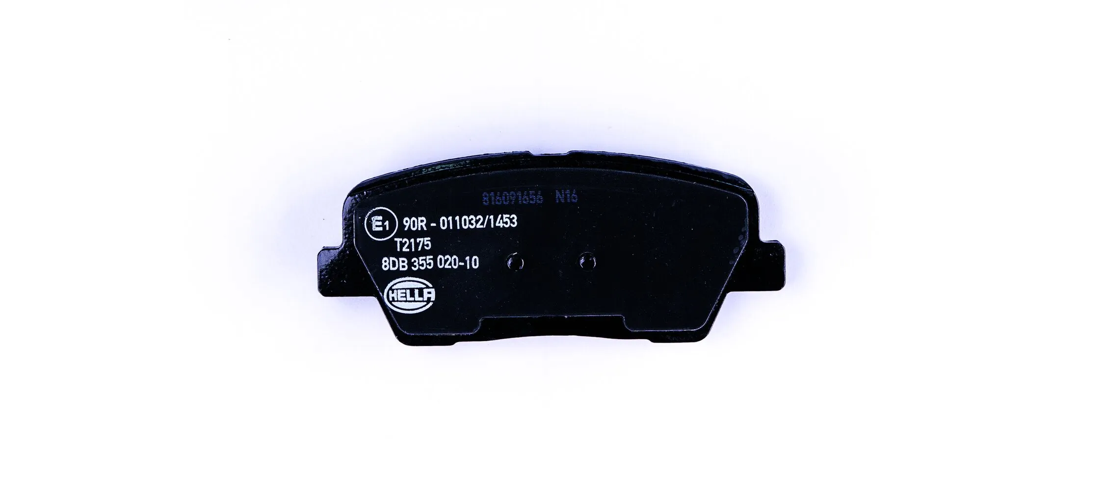 8DB355020101 HELLA Sapatas do freio traseiras de disco
