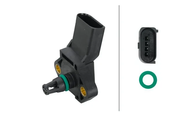 Sensor de temperatura da mistura de ar para Skoda Fabia 5J2, 542, 572, 582