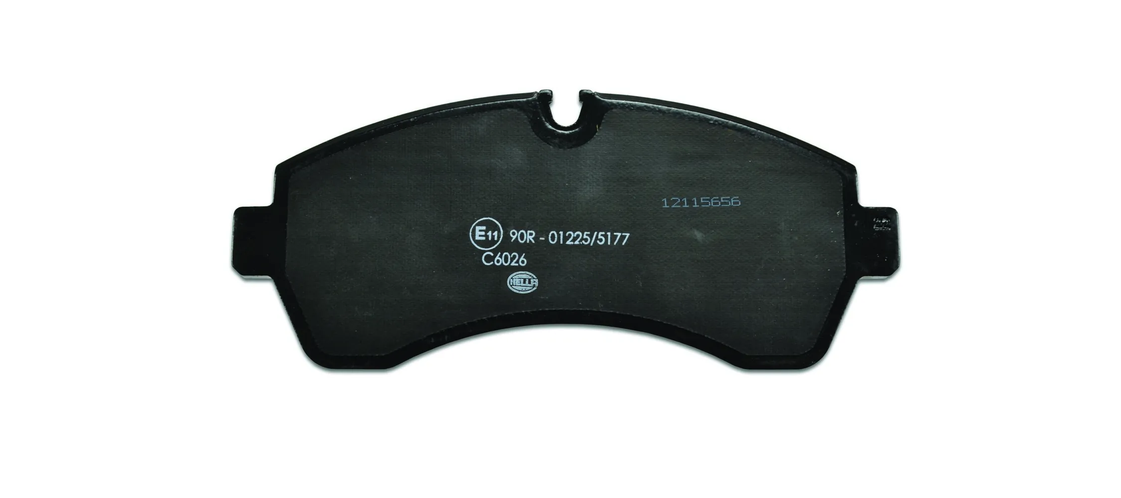8DB355005531 HELLA Sapatas do freio dianteiras de disco