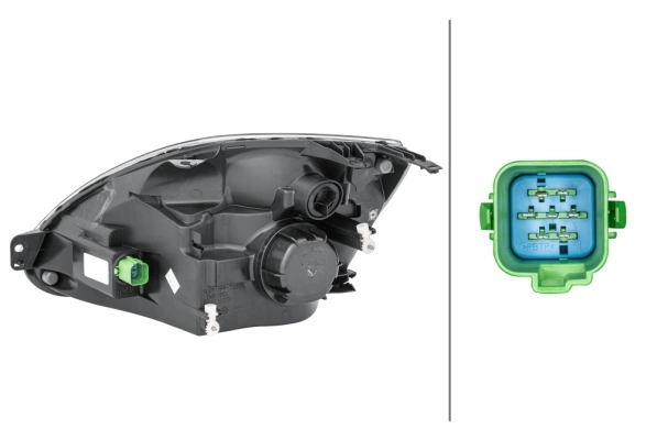 Luz direita Ford Fiesta Mk4 JAS, JBS