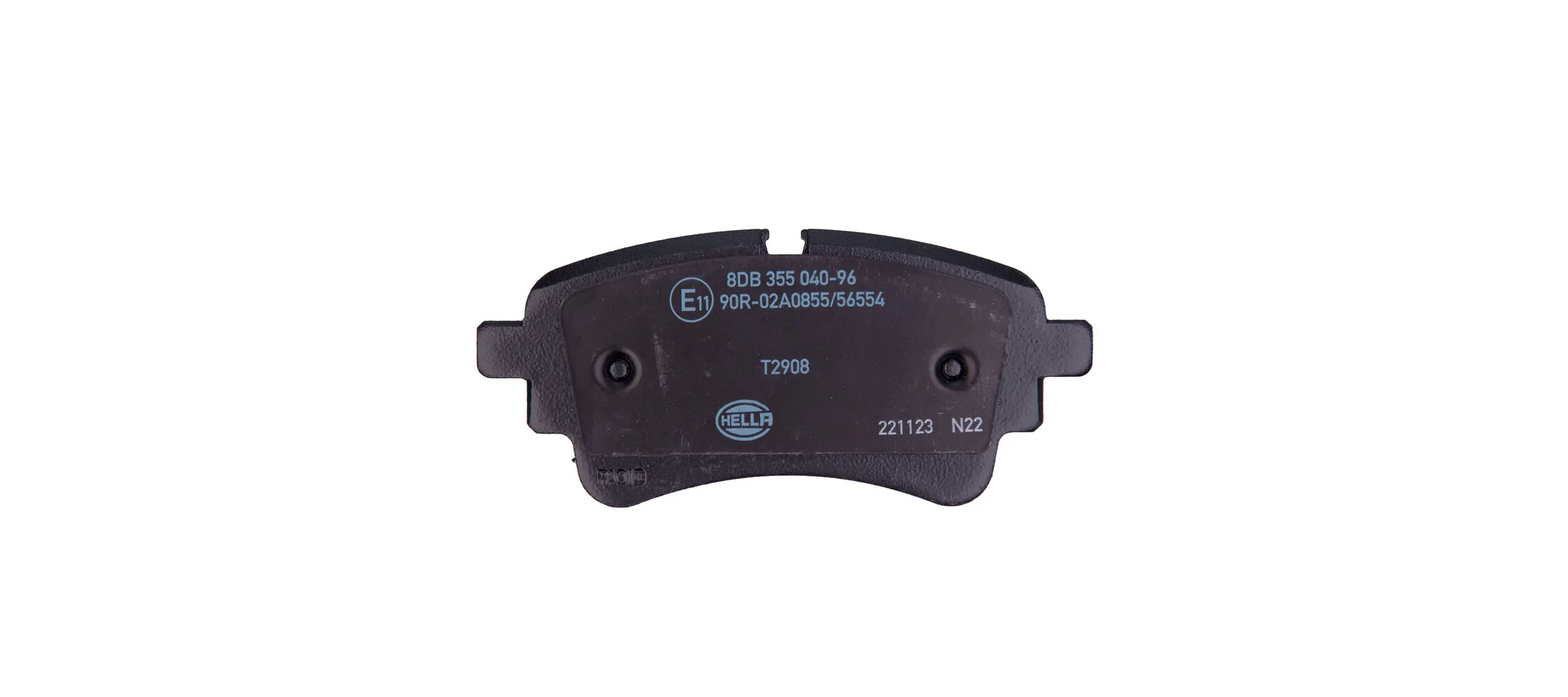 Sapatas do freio traseiras de disco Audi A4 Allroad B9 8WH, 8WJ