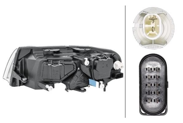 Luz direita Skoda SuperB I 3U4