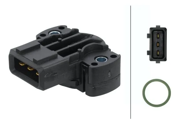 Sensor de posição da válvula de borboleta (potenciômetro) Volkswagen Transporter 70A, 70H, 7DA, 7DH