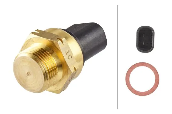Compre 6ZT007807001 HELLA Sensor de temperatura do fluido de esfriamento (de ativação de ventilador do radiador)
